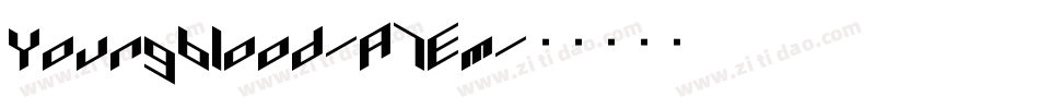 Youngblood-A7Em字体转换
