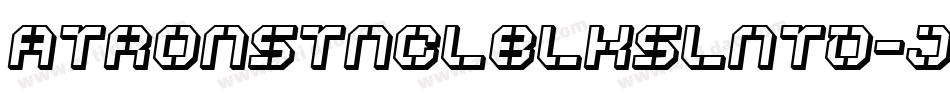 Atronstnclblkslntd-JJ0x字体转换