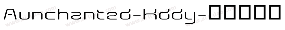 Aunchanted-Kddy字体转换