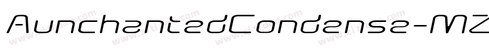 AunchantedCondense-MZZJ字体转换