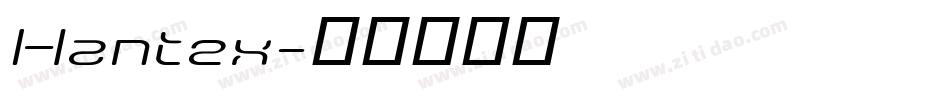 Hantex字体转换