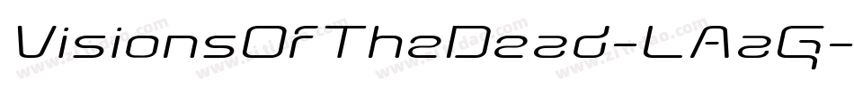 VisionsOfTheDead-LAaG字体转换