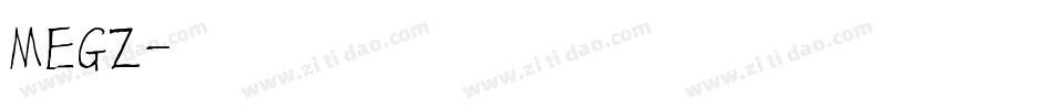 MEGZ字体转换