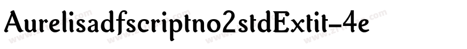 Aurelisadfscriptno2stdExtit-4eXK字体转换