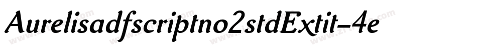 Aurelisadfscriptno2stdExtit-4eXK字体转换