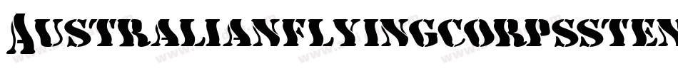 Australianflyingcorpsstencilsd-qBy1字体转换