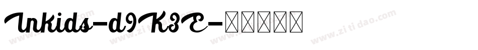 Inkids-d9K3E字体转换