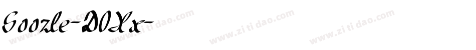 Soozle-DOXx字体转换