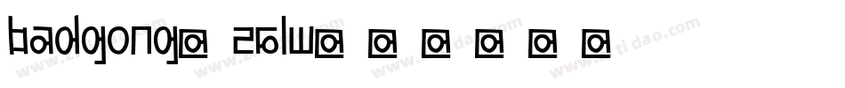 Badgong-26lw字体转换