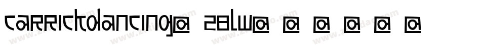 Carrickdancing-z8Lw字体转换