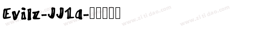 Evilz-JJ1a字体转换