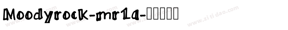Moodyrock-mr1a字体转换