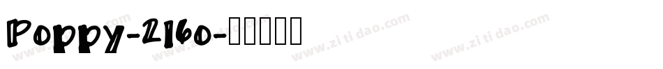 Poppy-2l6o字体转换