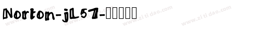 Norton-jL57字体转换