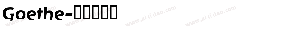 Goethe字体转换
