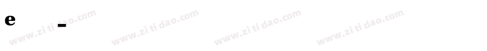 Eutopia字体转换