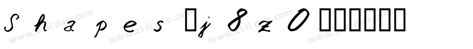 Shapes-j8z0字体转换 Shapes-j8z0字体转换