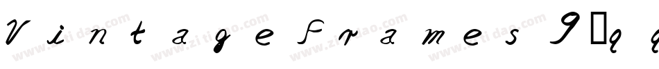 VintageFrames9-qq3x字体转换