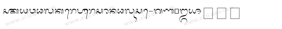 SkywalkerPersonalUse-gxB3Y字体转换