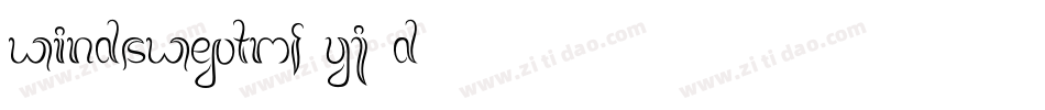 WindsweptMf-yj4d字体转换