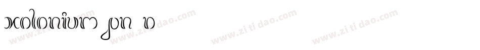 Xolonium-pn4D字体转换