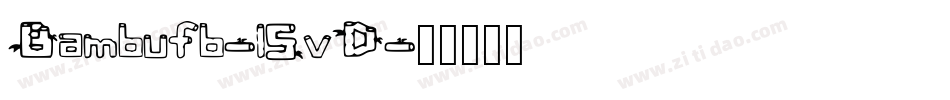 Bambufb-l5vD字体转换