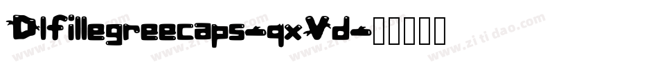 Dlfillegreecaps-qxVd字体转换