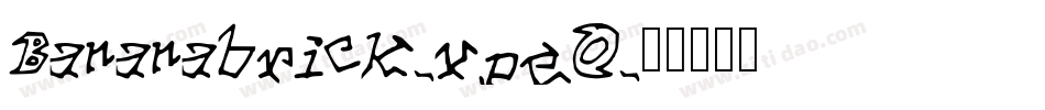 Bananabrick-vpeO字体转换