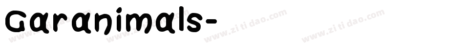Garanimals字体转换