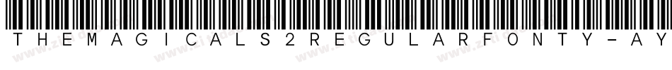 TheMagicals2RegularFonty-AYdM字体转换
