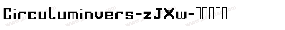 Circuluminvers-zJXw字体转换