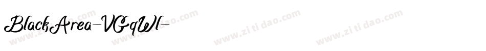 BlackArea-VGqWl字体转换 BlackArea-VGqWl字体转换