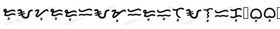 DayDreamerItalic-vVxy字体转换