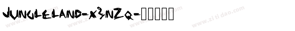 Jungleland-x3nZq字体转换