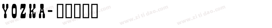 YOzKA字体转换