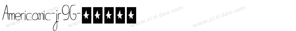 Americanic-jr9G字体转换