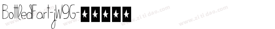 BottledFart-jW9G字体转换