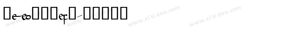 Beowulf1字体转换