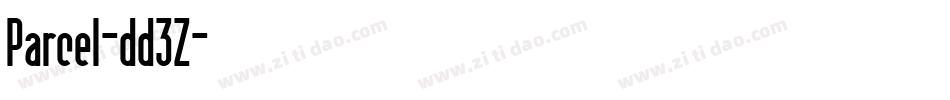 Parcel-dd3Z字体转换 Parcel-dd3Z字体转换