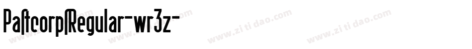 PastcorpsRegular-wr3z字体转换 PastcorpsRegular-wr3z字体转换