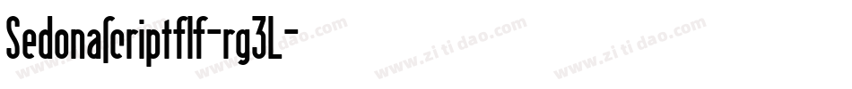Sedonascriptflf-rg3L字体转换 Sedonascriptflf-rg3L字体转换