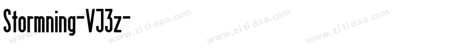 Stormning-VJ3z字体转换