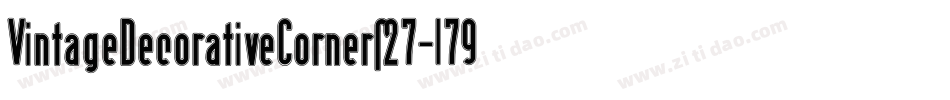 VintageDecorativeCorners27-l79V字体转换