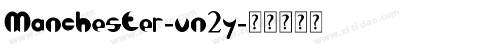 Manchester-vn2y字体转换