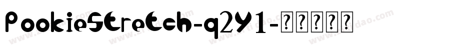 PookieStretch-q2Y1字体转换