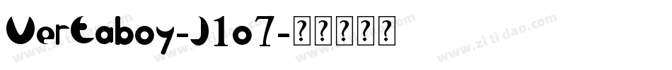 Vertaboy-J1o7字体转换