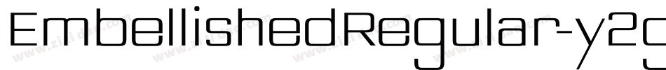 EmbellishedRegular-y2ge字体转换