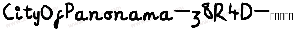 CityOfPanonama-z8R4D字体转换