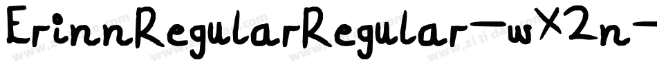 ErinnRegularRegular-wX2n字体转换