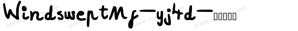WindsweptMf-yj4d字体转换